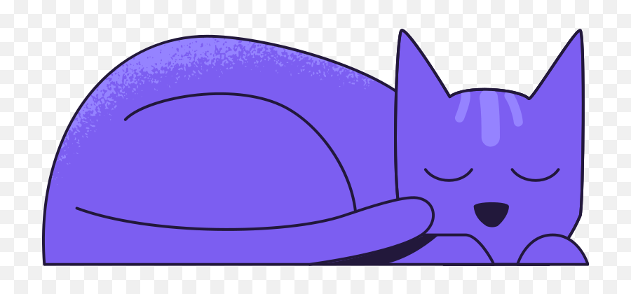 Cat Sleeping Clipart Illustrations U0026 Images In Png And Svg Emoji,Asleep Clipart