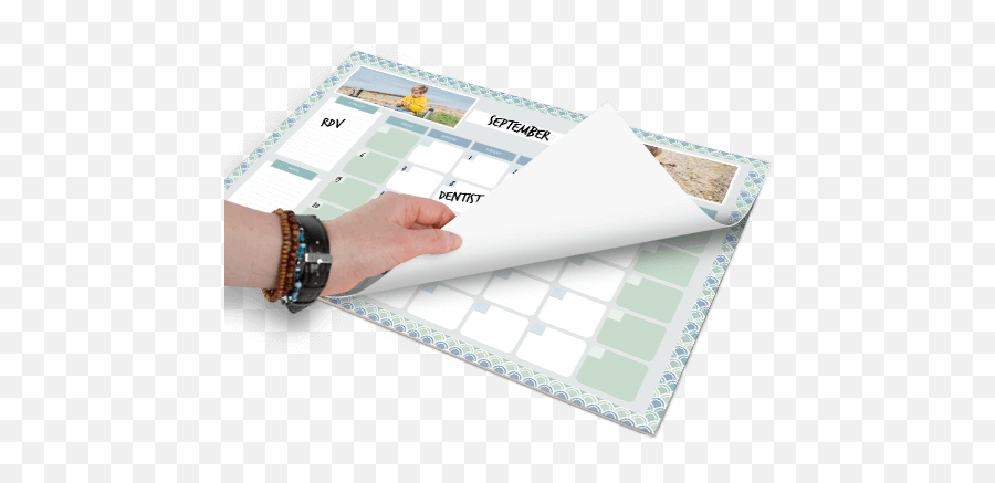 Desk Pad Calendar Emoji,Transparent Desk Pad