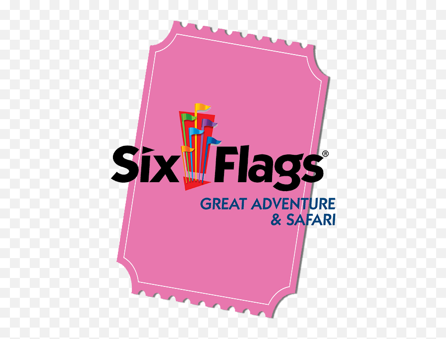 Six Flags Logo - Six Flags Emoji,Six Flags Logo