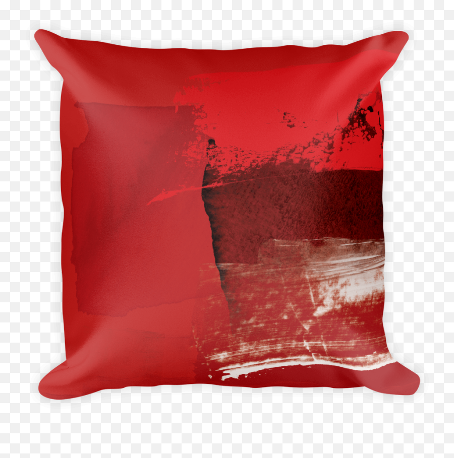 Red Abstract Cushion Designer Cushions With Abstract Emoji,Red Abstract Png