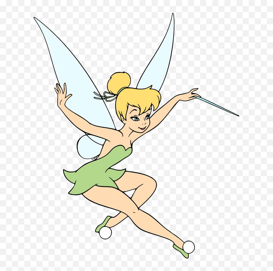 Tinkerbell Clipart Holding Wand Picture 3200245 Tinkerbell - Transparent Tinkerbell Flying Png Emoji,Tinkerbell Clipart