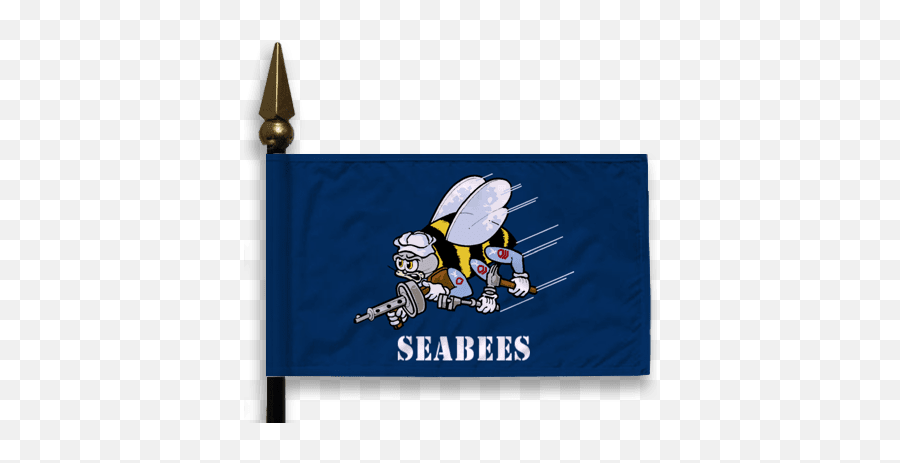 Seabees 4x6 - Seabees Emoji,Seabees Logo
