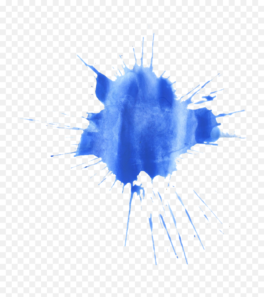 20 Blue Watercolor Splatter Png Transparent Onlygfxcom - Blue Watercolor Splash Transparent Emoji,Watercolor Splash Png