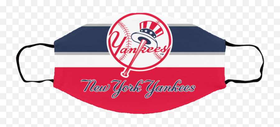 Top New York Yankees Face Mask - Office Tee Bottle Emoji,New York Yankees Logo