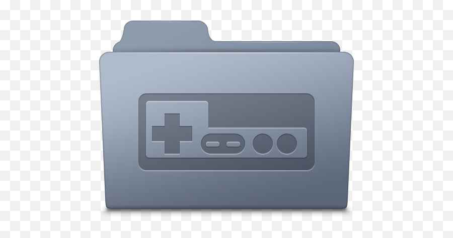 Game Folder Graphite Icon Smooth Leopard Iconset Mcdo Design - Gaming Folder Icon Emoji,Game Png