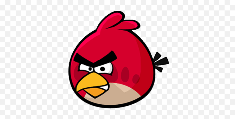 Download Hd Red Bird Png - Angry Bird Transparent Emoji,Bird Transparent Background