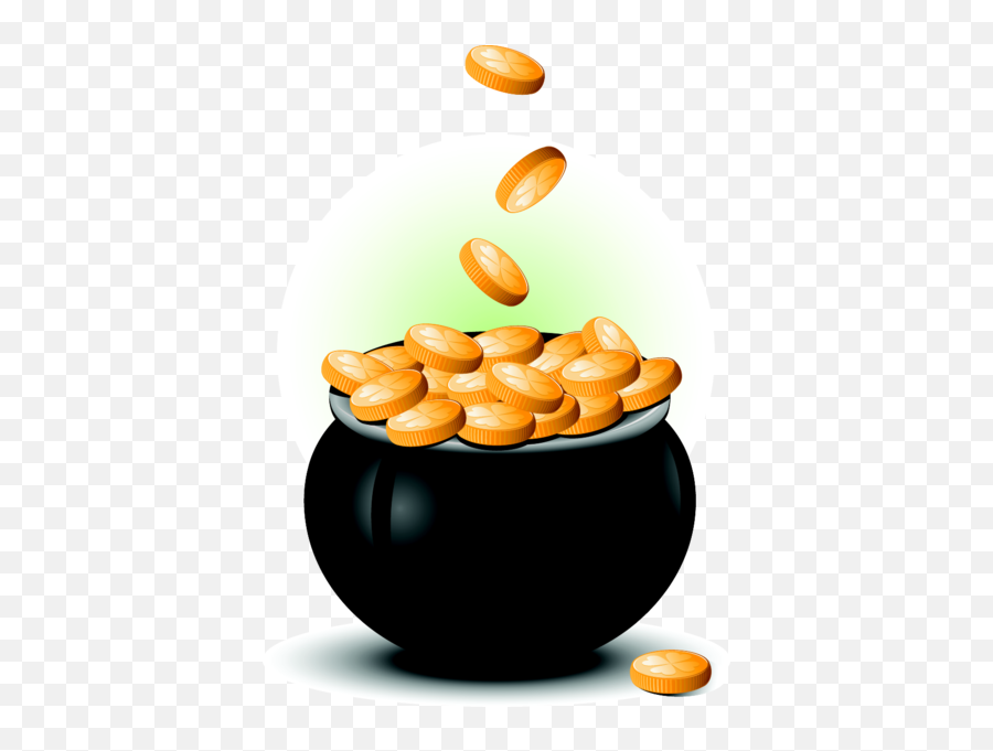 Image - Vector Pot Of Gold Png Emoji,Pot Of Gold Png