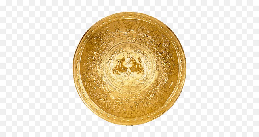 Download Achilles Gold Shield - Solomon Gold Shield Emoji,Gold Shield Png