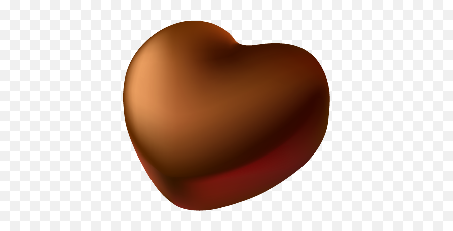 Chocolate Heart Picture Clipart - Chocolate Heart Clipart Emoji,Candy Heart Clipart