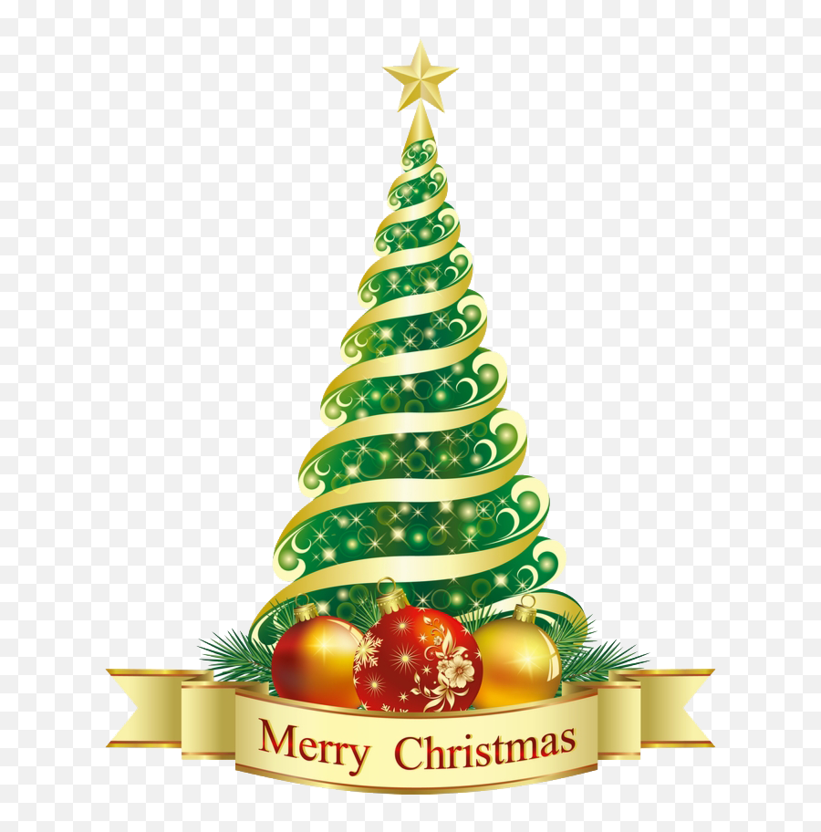Xmas Tree Clip Art Christmas Tree - Clip Art Merry Christmas Tree Emoji,Christmas Tree Clipart