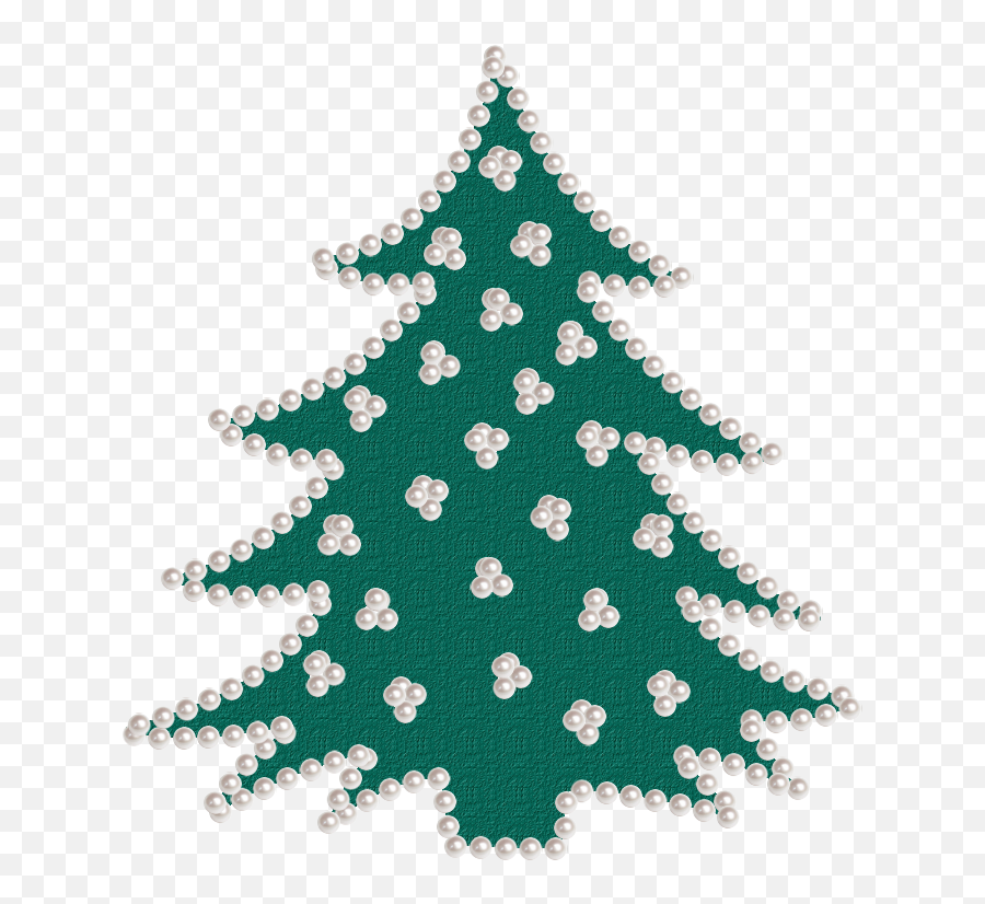 Colorful Christmas Tree With The Beautiful Decorations Clipart - Christmas Day Emoji,Christmas Ornament Clipart