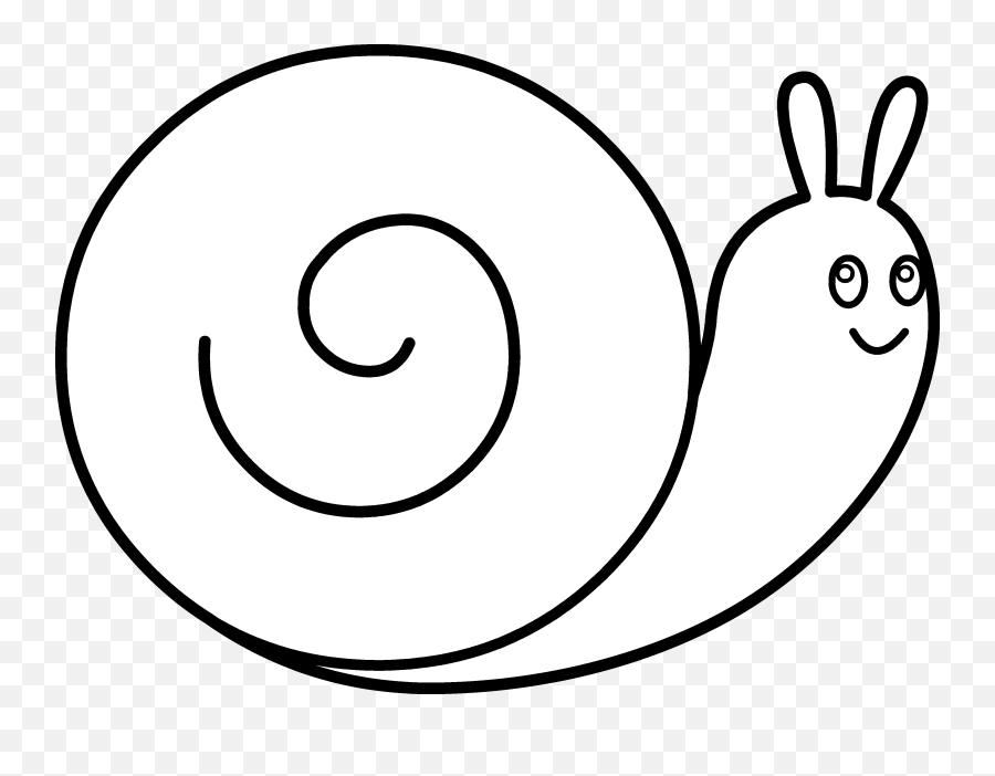 Caterpillar Clipart Black And White Png 1588483 - Png Outline Image Of A Snail Emoji,Caterpillar Clipart