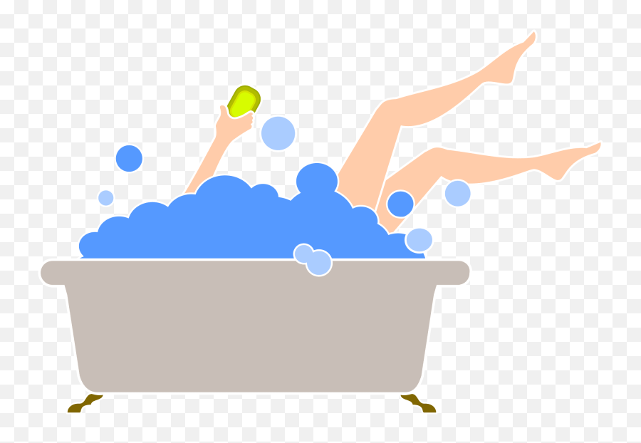 Bathtub 1 - Espuma Png Clipart Emoji,Bath Tub Clipart