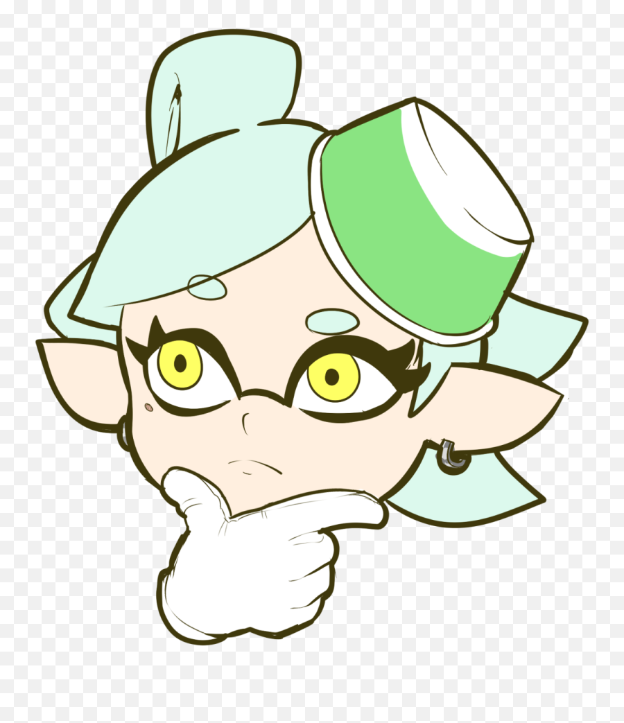 Thinking Marie Thinking Face Emoji Know Your Meme,Think Emoji Png