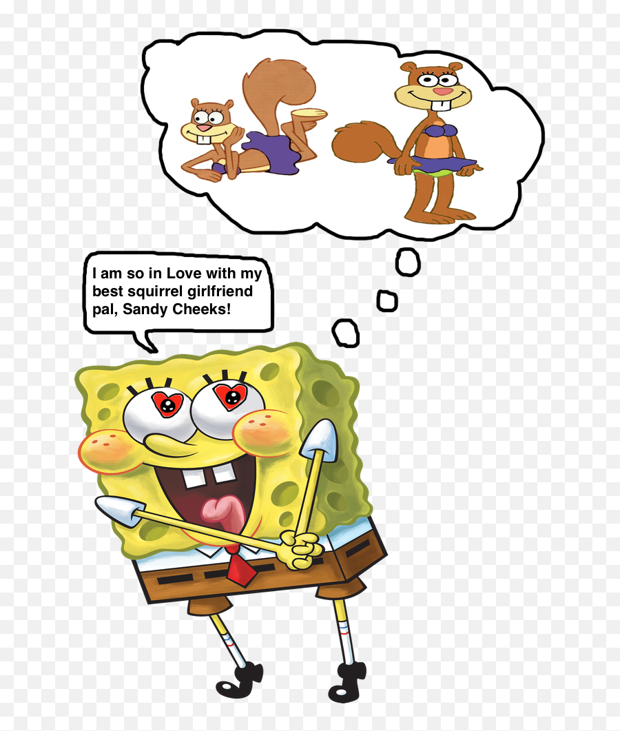 Download Hd Sandy From Spongebob - Spongebob Squarepants Emoji,Sandy Cheeks Png