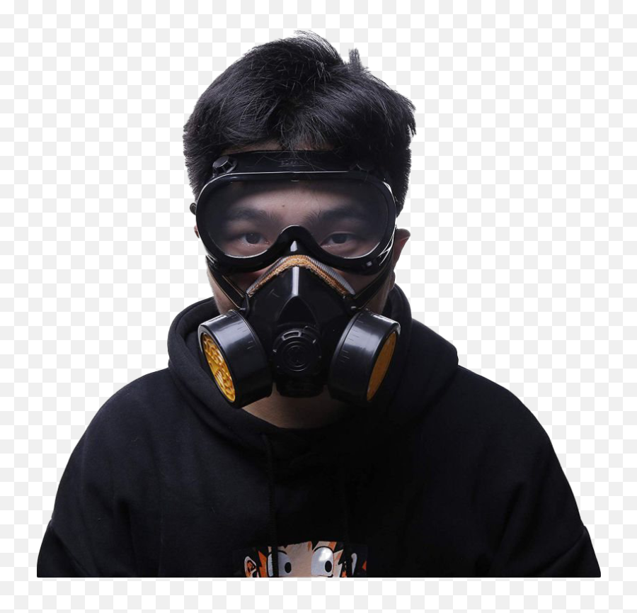 Download Mask Black Anti - Pollution Free Download Png Hd Hq Emoji,Gas Masks Clipart