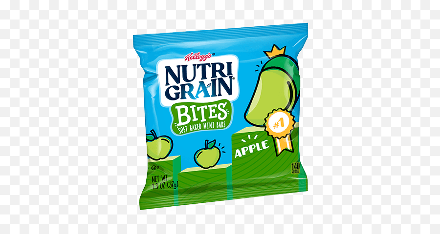 Kelloggu0027s Nutri - Grain Kids Awesome Apple Emoji,Apple Logo Without Bite