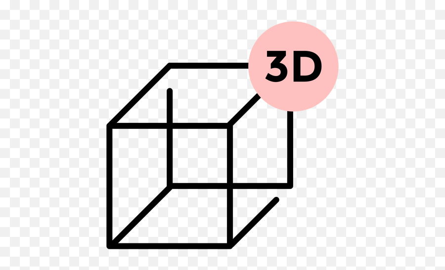 Cube 3d Face Stroke Transparent Png U0026 Svg Vector Emoji,Cube Transparent Background