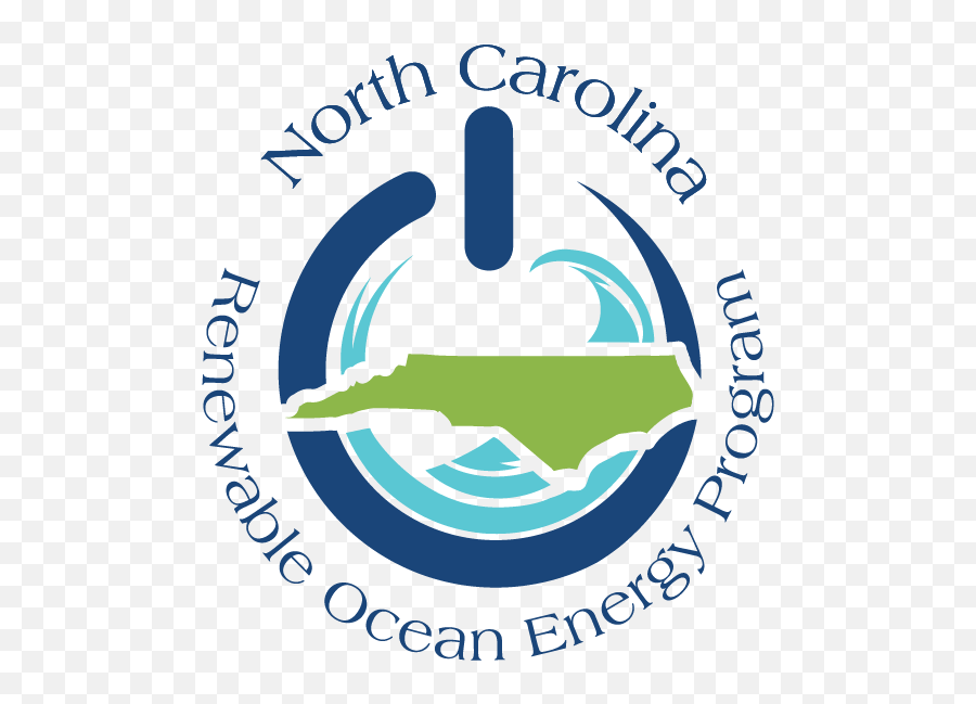 North Carolina Renewable Ocean Energy Program Coastal Emoji,Ocean Wave Logo