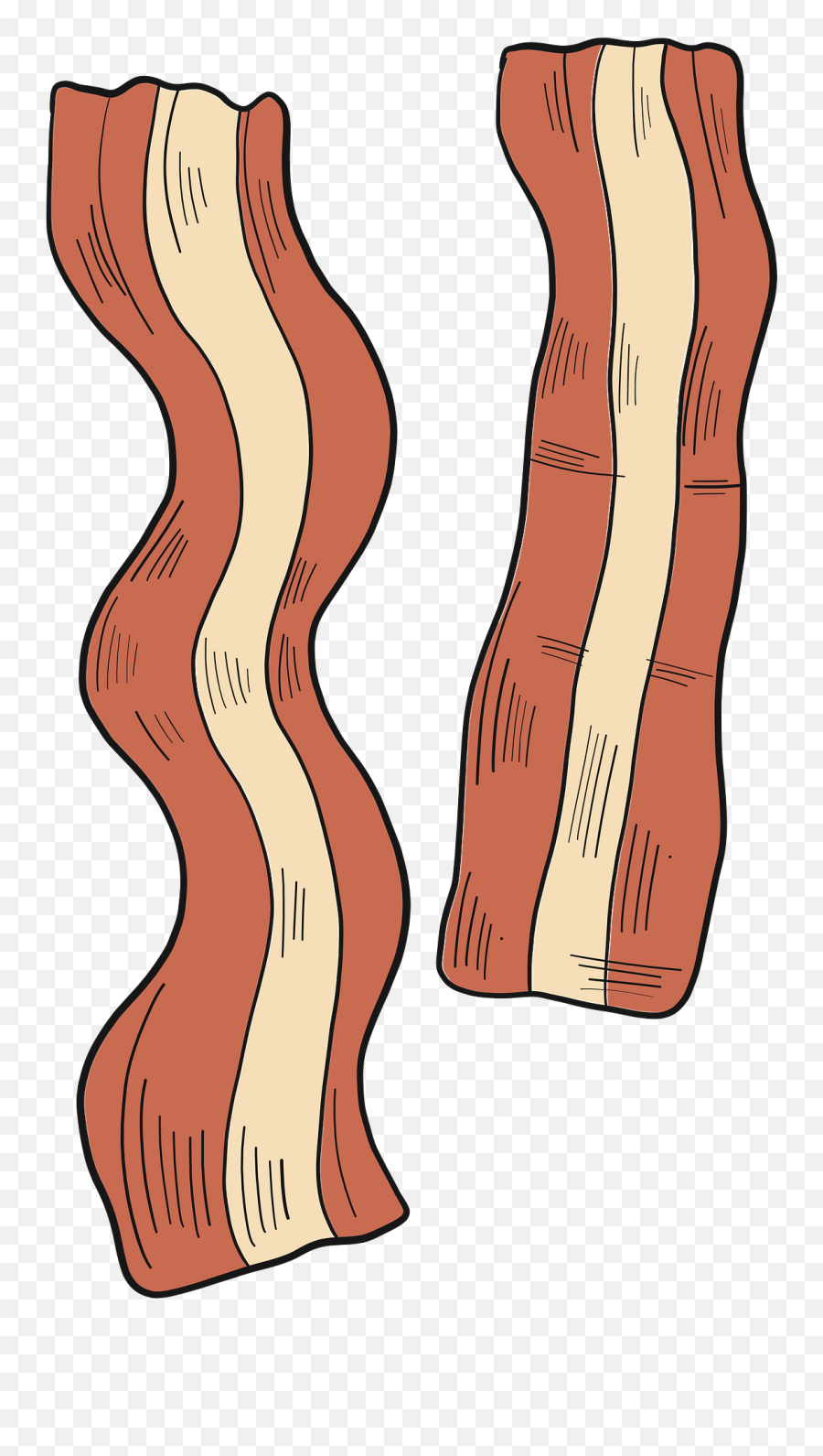 Bacon Clipart - Horizontal Emoji,Bacon Clipart