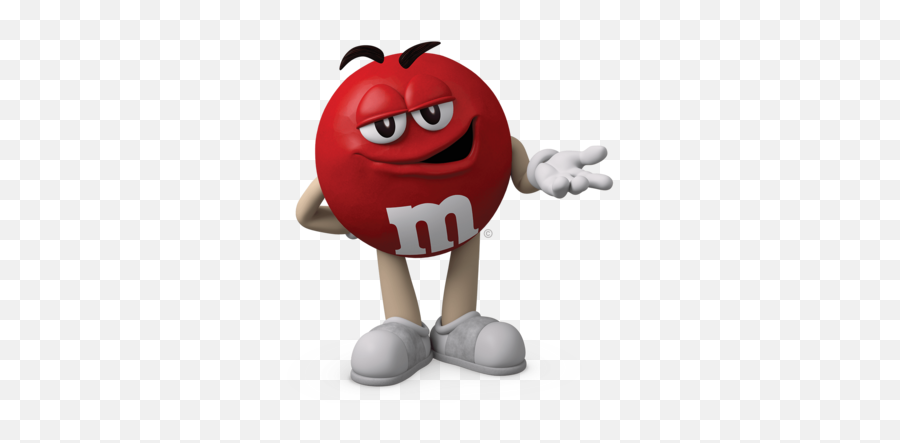 Red - Red Emoji,M And M Logo
