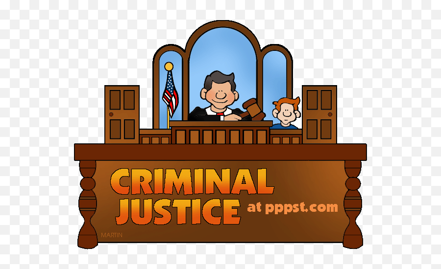 Criminal Law - Clip Art Library Criminal Justice System Clip Art Emoji,Law Clipart