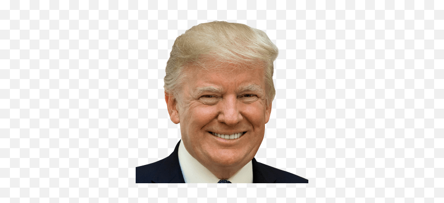 One Year From Election Trump Trails - Donald Trump Sticker Transparent Emoji,Trump Face Png