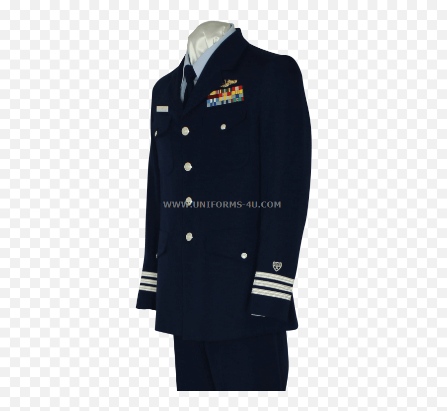 Us Coast Guard Menu0027s Auxiliary Service Dress Blue Uniform - Military Rank Emoji,Us Coast Guard Logo