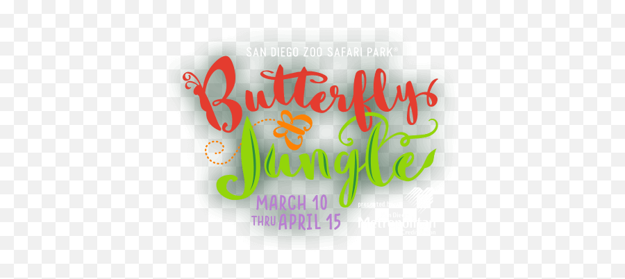 Butterfly Jungle Contest - Event Emoji,San Diego Zoo Logo