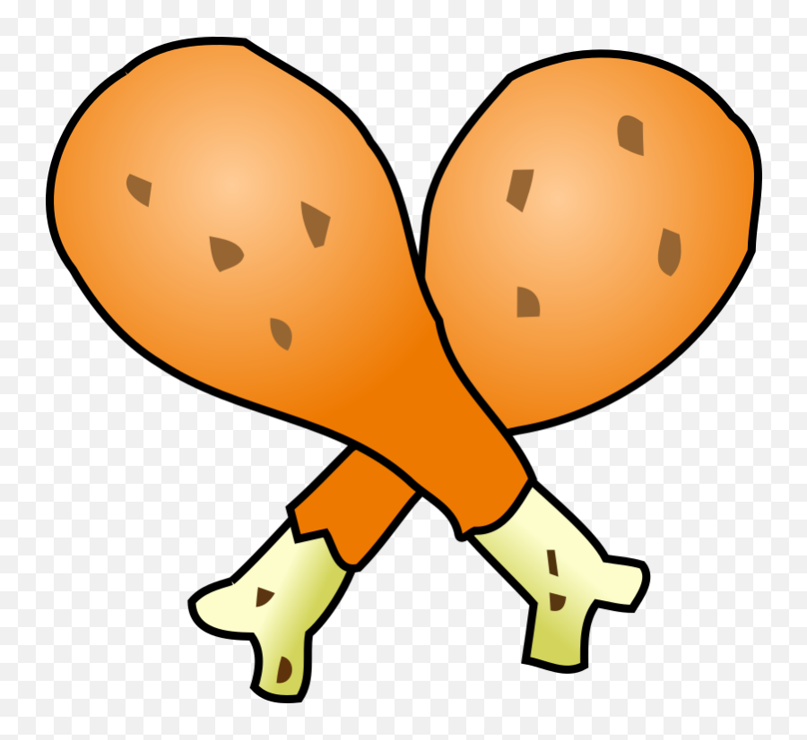 Chicken Drumsticks - Happy Emoji,Drumsticks Clipart