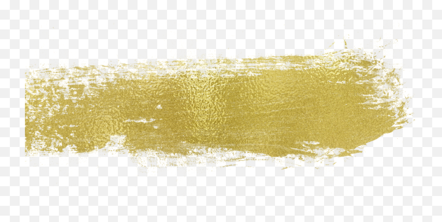 Transparent Gold Paint Stroke Png Png - Transparent Background Gold Paint Stroke Emoji,Paint Stroke Transparent
