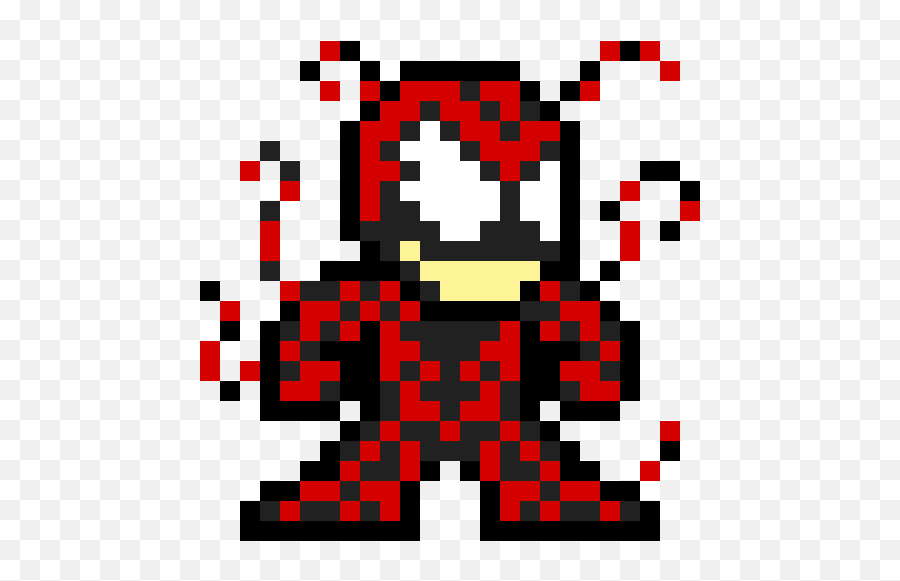 Random Image From User - Pixel Art Spiderman Civil War Carnage Pixel Art Emoji,Civil War Clipart