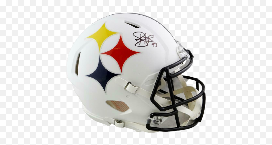 Troy Polamalu Pittsburgh Steelers - Pittsburgh Steelers Emoji,Steelers Helmets Logo