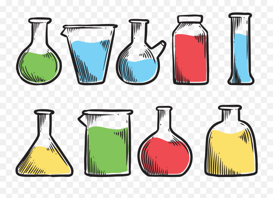 Container Clipart Science Lab Material - Science Lab Equipment Clipart Png Emoji,Science Lab Clipart