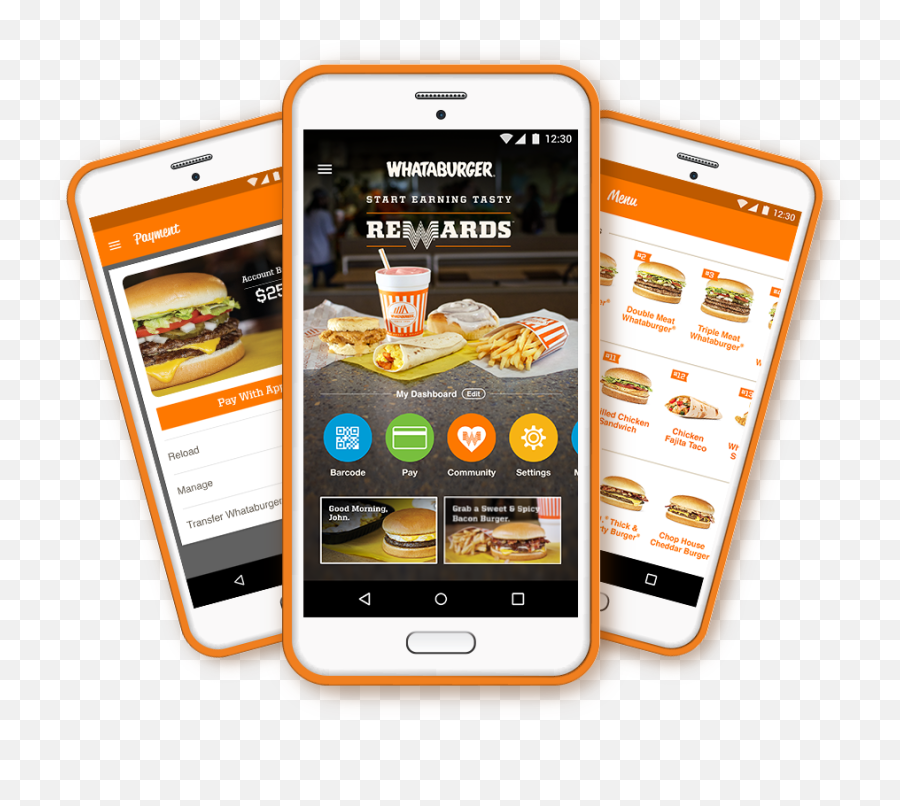 Download Whataburger App - Mobile App Png Image With No Emoji,Whataburger Logo Png