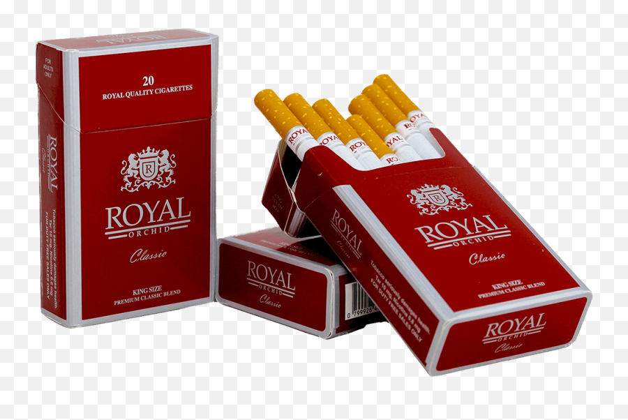Download Royal Red - Royal Cigarette Png Png Image With No Cigarette Boxes Png Emoji,Cigarette Png