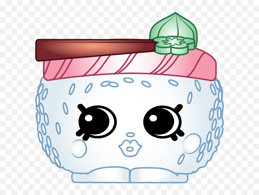 Suki Sushi 8 - 094 U2013 Shopkins Season 8 U2013 Japanese Journey Emoji,Shopkins Logo Transparent