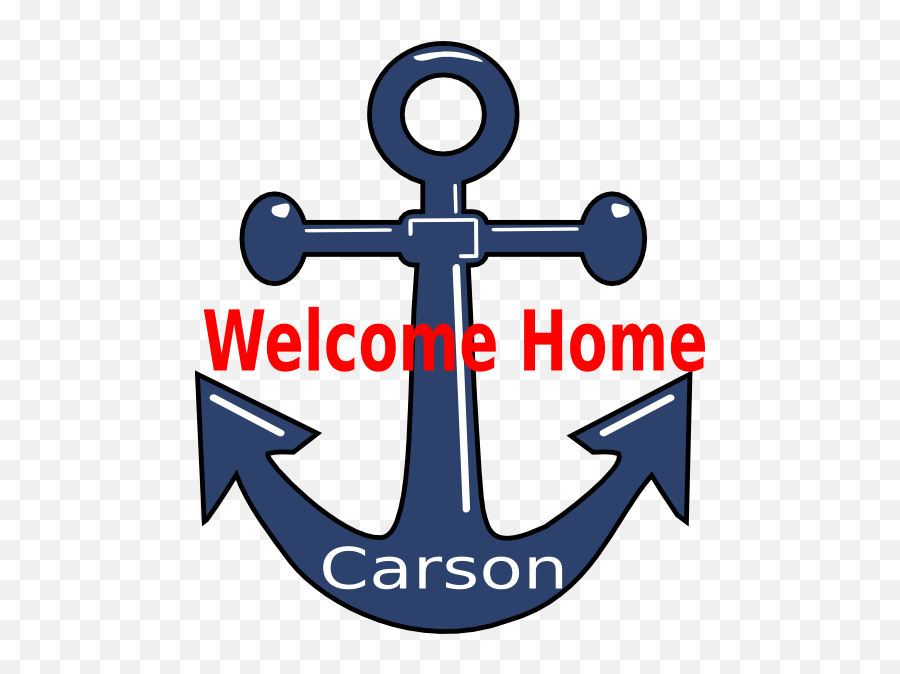 Welcome Home Anchor Clip Art At Clkercom - Vector Clip Art Emoji,Hoe Clipart