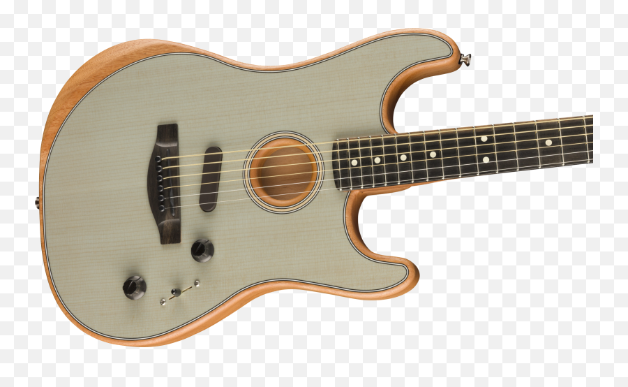 Fender American Acoustasonic - Fender 2020 Guitars Acoustasonic Emoji,Sonic Transparent