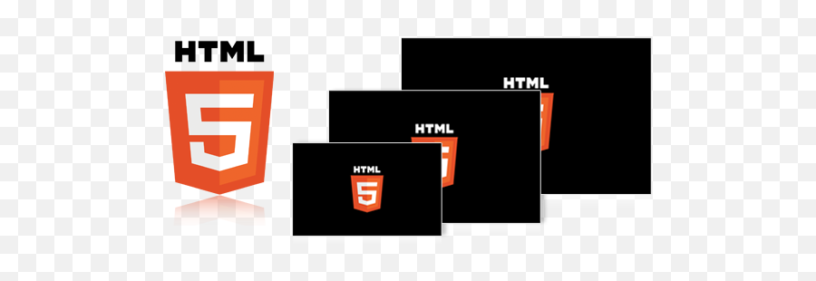 Html5 Logo Black Background Transparent - Vertical Emoji,Html5 Logo
