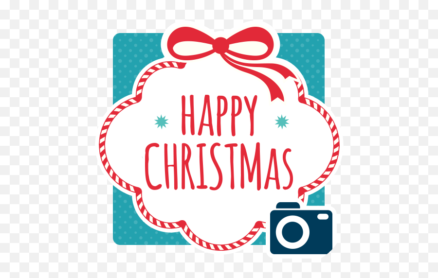 Happy Christmas Frames - Christmas Circle Border Black And White Emoji,Christmas Frame Png