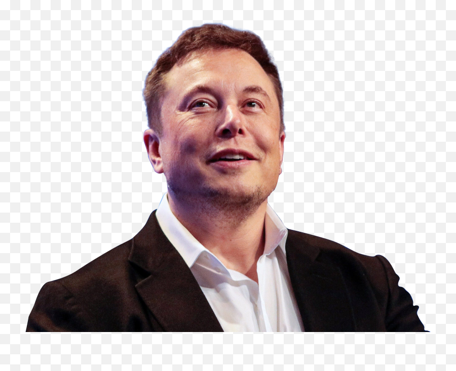 Elon Musk Face Smile Transparent Emoji,Elon Musk Transparent
