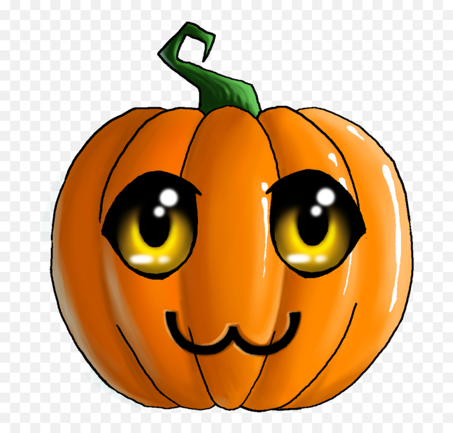 Jackolantern Clipart Cute Jackolantern Cute Transparent - Transparent Cute Pumpkin Png Emoji,Jack O Lantern Clipart