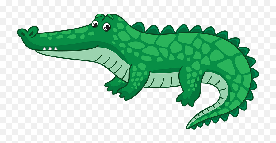 Free Clip Art - Alligator Clipart Png Emoji,Alligator Clipart