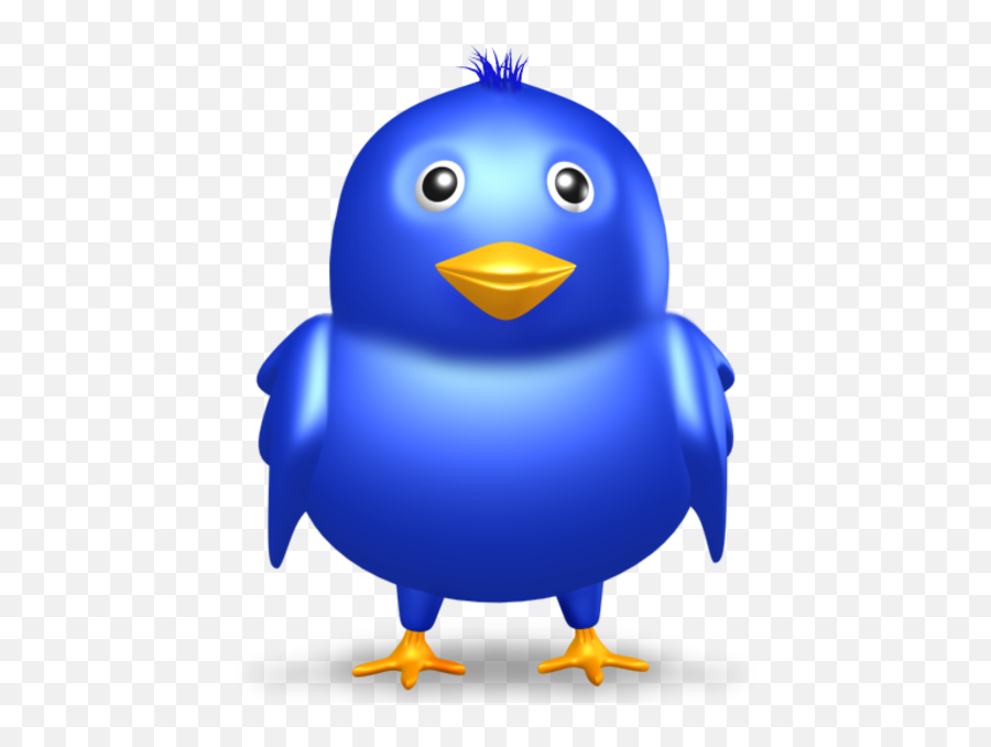 Twitter Bird - 3d Bird Icon Emoji,Twitter Bird Logo