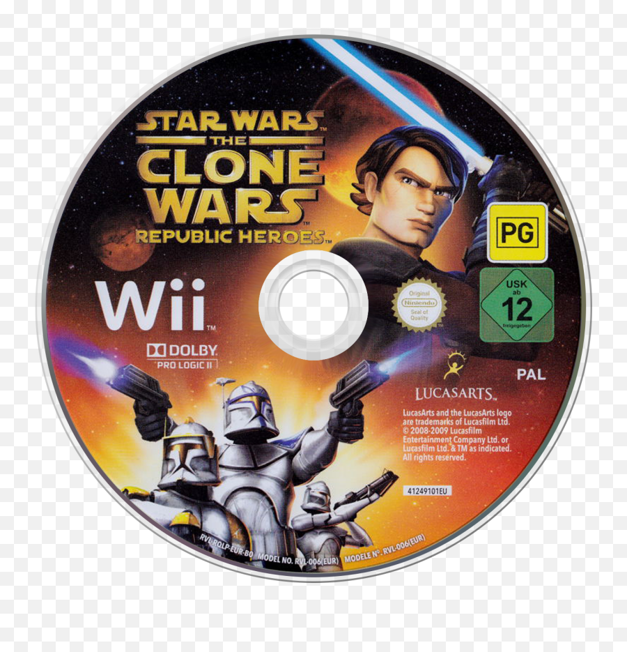 Star Wars The Clone Wars Republic Heroes Details - Star Wars Wii Games Emoji,Star Wars Republic Logo