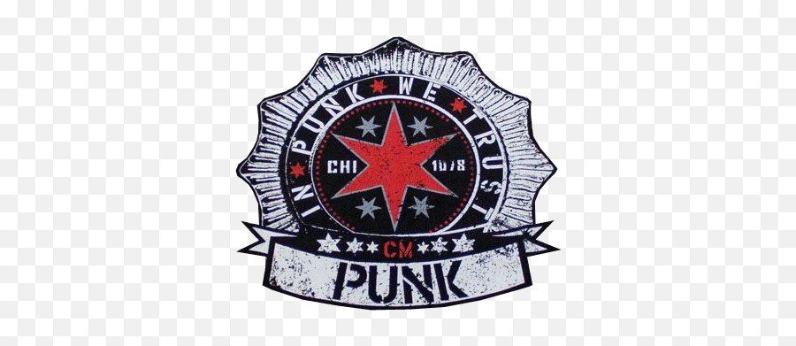 Cm Punkt - Shirtlogo Wwe Wiki Fandom Cm Punk T Shirt Large Emoji,Punk Logo