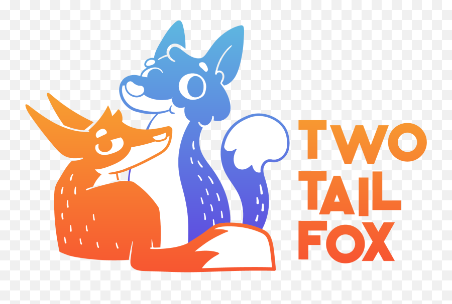 Two Tail Fox - Language Emoji,Fox Logo