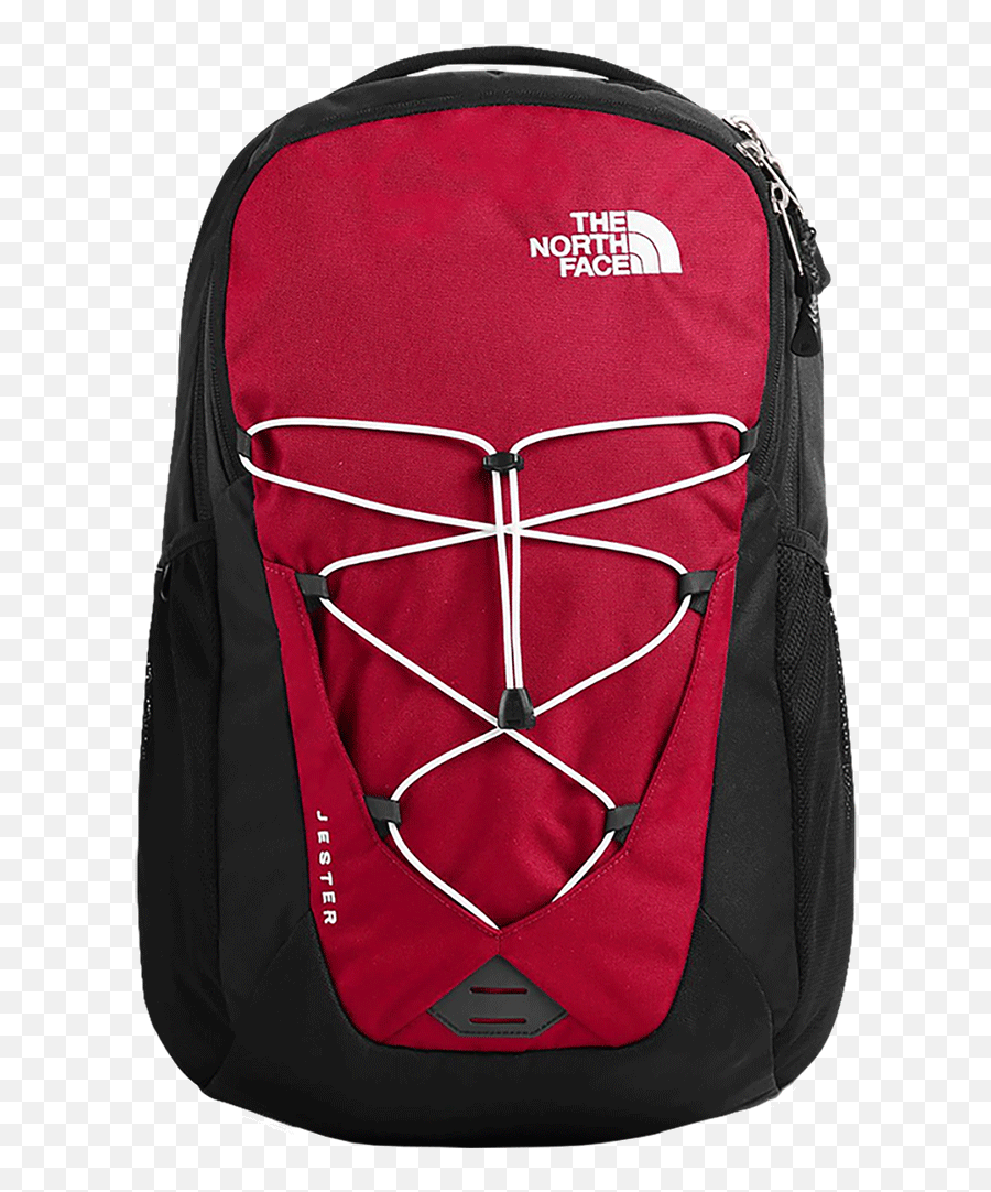 North Face Jester Backpack - North Face Jester Backpack Red And Black Emoji,Jester Logo