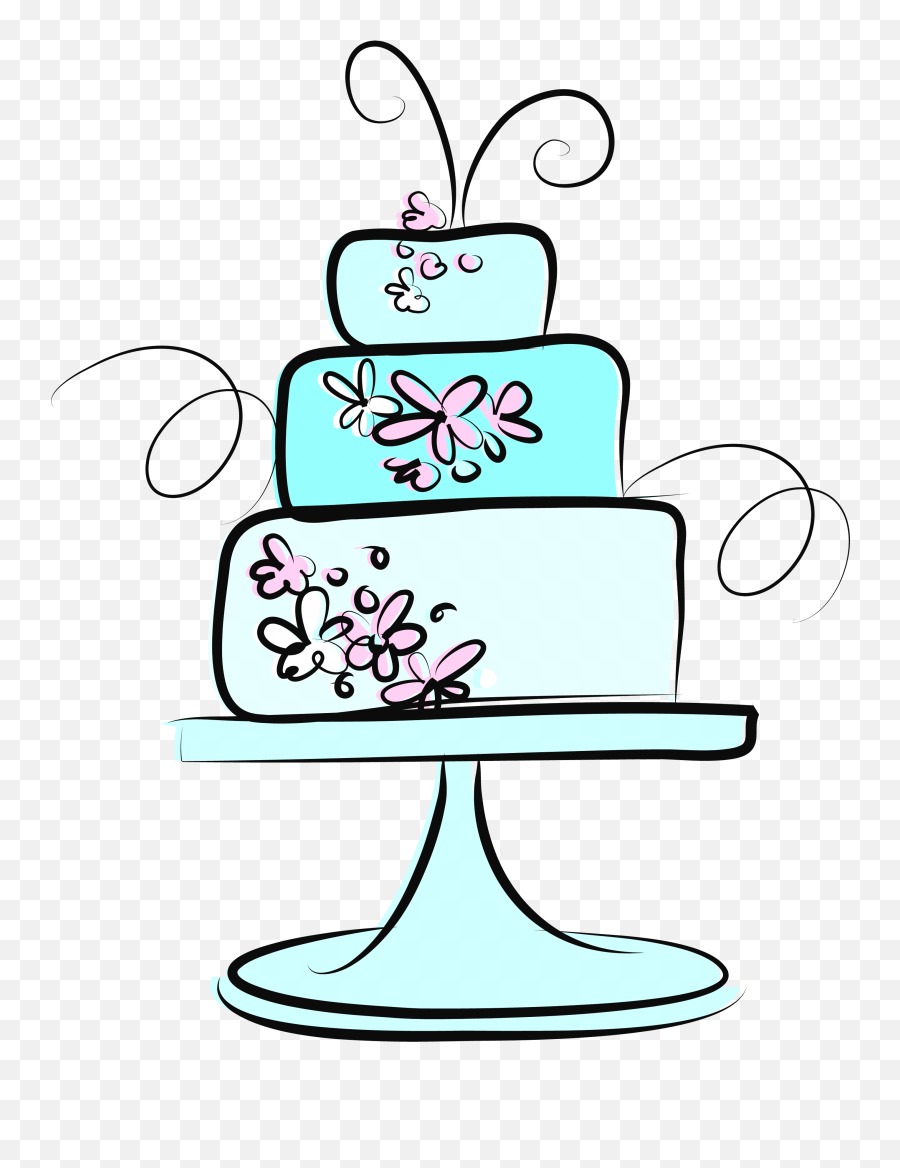 Wedding Cake F - Cakes On Stand Clipart Emoji,Wedding Cakes Clipart